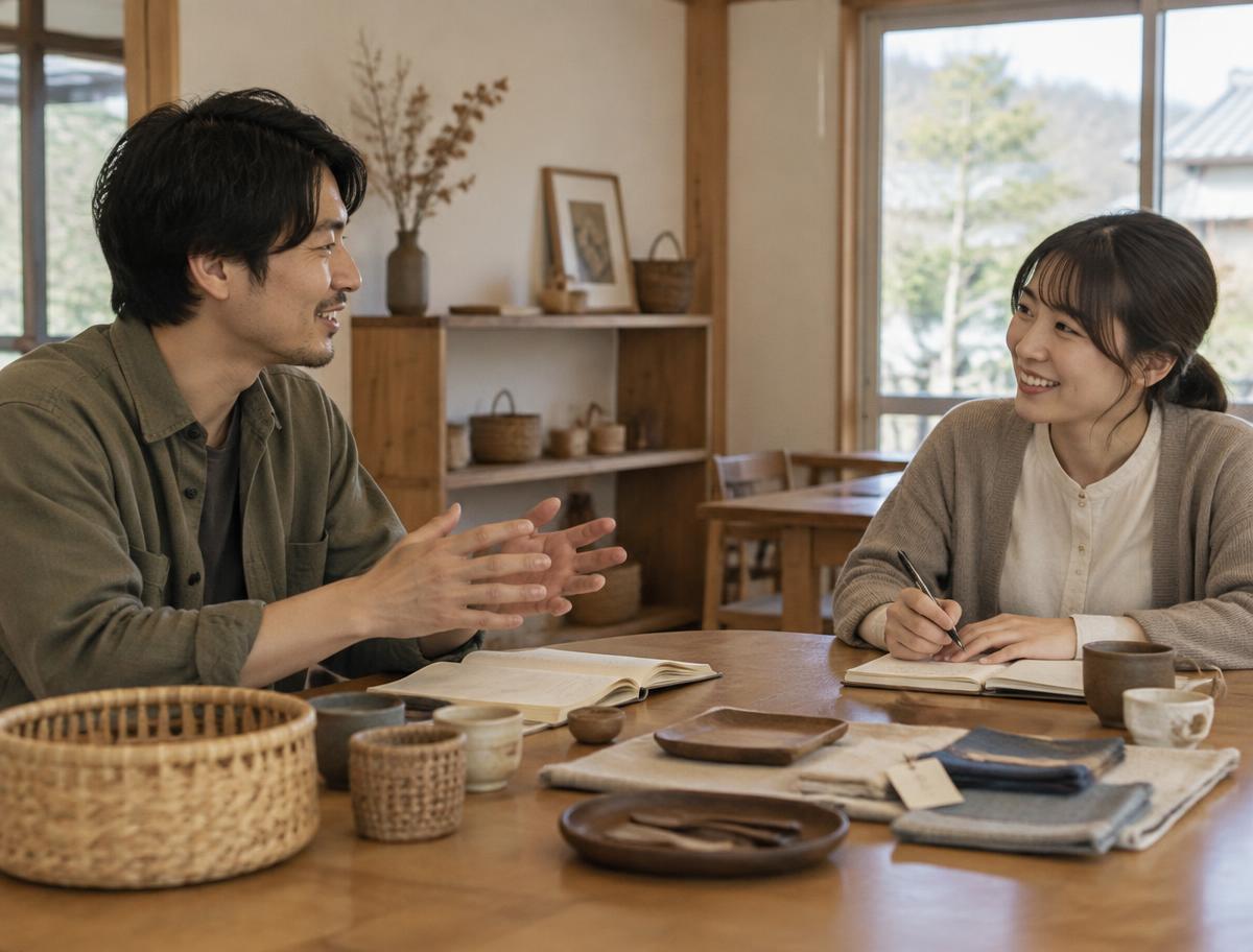 地域を歩き、つくり手と話す人